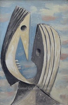  1929 Galerie - Le baiser 1929 Kubismus Pablo Picasso